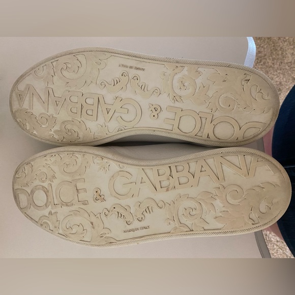 🔥Dolce & Gabbana Mens Leather Sneakers - Picture 9 of 10